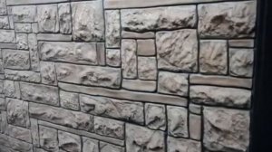 Покрасил штукатурку под камень