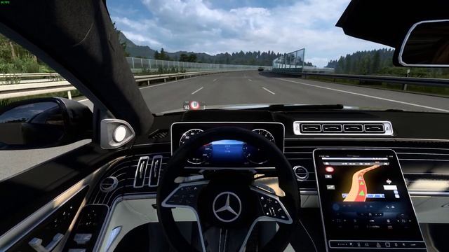 Euro Truck Simulator 2 (Mercedes-Benz S500 4Matic L 2021) смотреть онлайн