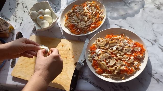 Салат подсолнух ? с чипсами. Күнбағыс салаты #салат #салатподсолнух #рек #вкусные #рек