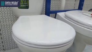 Распаковка Унитаз напольный в комплекте SANTERI Виктория  (сиденье пластик)