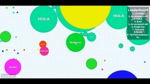 Agario Game Journey - Make A Fail Decision And Being Eaten