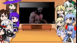 Genshin Impact reacts God of War Ragnarok videos Part 7 | Gacha Cub