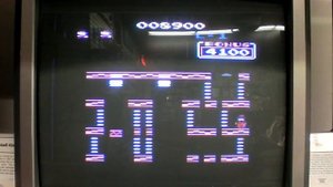 Donkey Kong VCS Atari 2600 gameplay