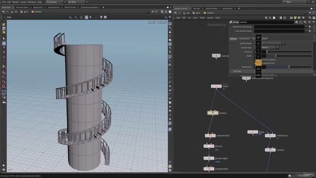 2. Создание цифрового актива Houdini.