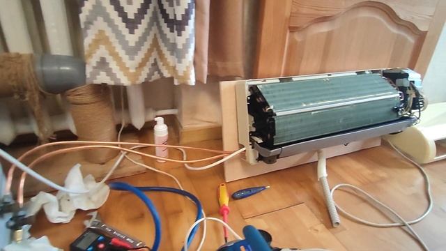 кондиционер samsung. тест на стенде смотреть онлайн