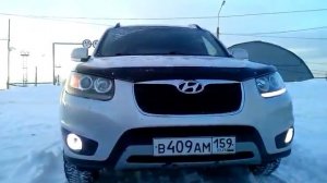 Светодиоды в габариты санта фе 2 часть 3