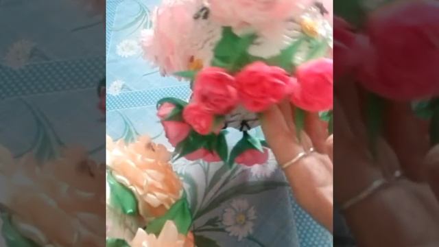 Светильник в стиле канзаши!!! смотреть онлайн