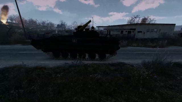 SCARY! The crew of the Russian T-80A surrenders in combat from up close with Leopard the newest US смотреть онлайн