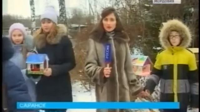 Более 500 кормушек для птиц сделали ученики республики смотреть онлайн