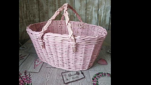 Плитьеные изделия из бумажной лозы смотреть онлайн