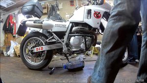 Замена масла на Honda Ax-1