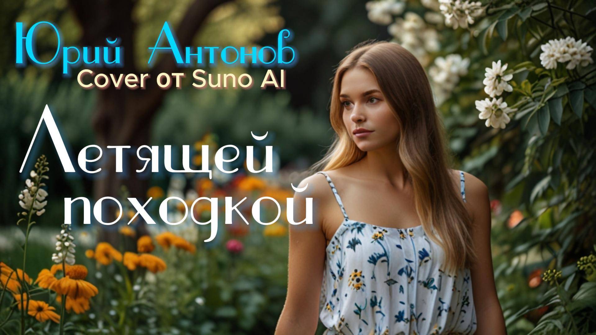 Летящей походкой (Юрий Антонов) Cover от Suno AI #suno #музыка #covermusic #топ #coversong #