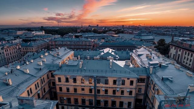 Saint Petersburg, Russia ?? - by drone [4K] смотреть онлайн