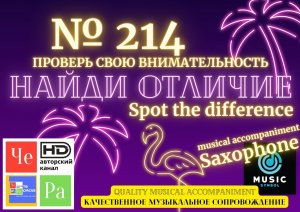 "Найди отличие" / "Spot the Difference" _ выпуск № 214
