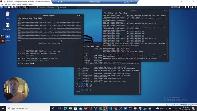 Exploit Eternal Blue on Windows Server 2008 R2