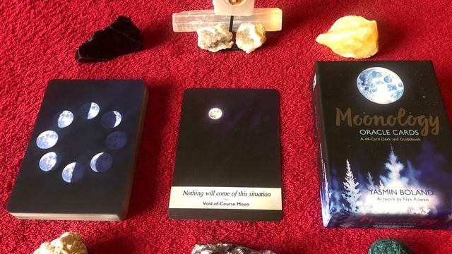 Moonology Oracle Deck Void-Of-Course Monnguide book audio description смотреть онлайн
