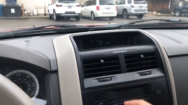 Ford Escape and Mercury Mariner How to Change Time Clock смотреть онлайн