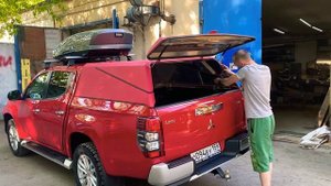 Доблестные Автоботы на службе пикаповодов! Кунг Автобот-2 в рапторе на новом Мицубиси Л200’2020