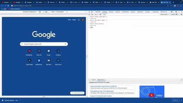 Write Hello World using Javascript. First Line of code. Coding for Beginners. how to start coding