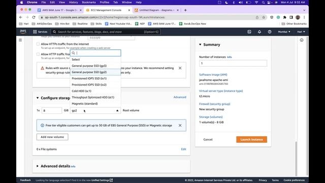 AWS EBS Volume | Recorded Session Java Home Training | For AWS Complete Trainings (91)9886611117 смотреть онлайн