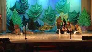 Спектакль  "А зори здесь тихие"