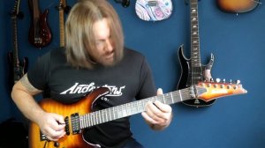 Joe Satriani Time Machine Jam | Satch style licks | Lee Wrathe