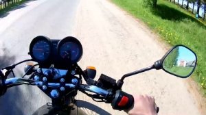 Minsk d4 125, падение!