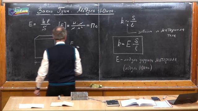 Урок 209. Закон Гука. Модуль Юнга смотреть онлайн