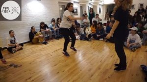 Hip-Hop D-stance #Fam# Battle 1x1 1/2 Асадова Эля(win) vs Пушкина Саша