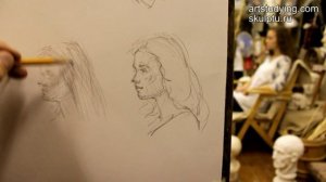 Наброски с живой модели