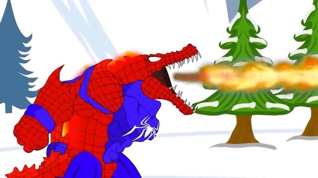 Evolution Of MOSASAURUS KAIJU SPIDER vs Evolution Of LIZZIE BATMAN : Who Is The King Of Monsters? смотреть онлайн