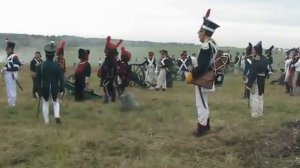 Салютационная стрельба со всех орудий.