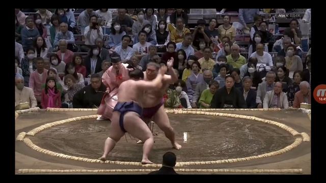 1 день майского турнира Нацу Басё (2023) высший дивизион макуути смотреть онлайн