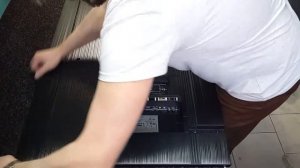 Samsung UE49NU7170 / разобрать за 30 сек / снять крышку