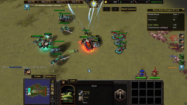 TheRoyalGuard | Warcraft 3 Reforged | Direct Strike New Ver! Mix Mode! смотреть онлайн