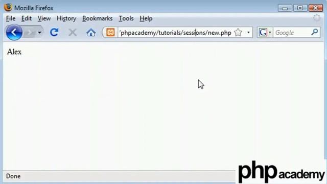 068 Sessions | PHP Programming