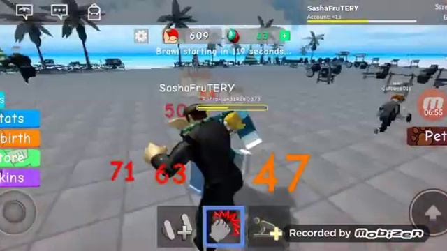 Начинаю качать силу в Roblox симулятор качка смотреть онлайн