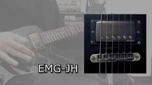 EMG 81 vs EMG 57 vs EMG JH vs Seymour Duncan Blackout - Bridge Position