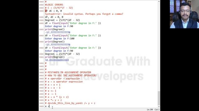 PythonForEngineers19: Assignment Operators In Python | How To Use Assignment Operators? |