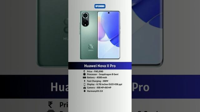 Huawei Nova 11 Pro Expected Price and Specifications