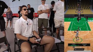 Астапкович и Хоменко выясняют, кто из них лучший шутер в NBA 2K