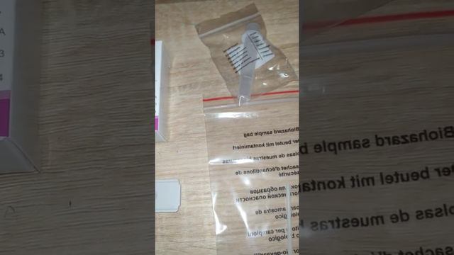 Делаем тест на антиген для школы SARS-CoV-2 Antigen test kit