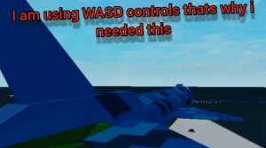 Some help for WASD users - Plane Crazy Roblox