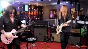 Steve Stevens + Sammy Boller Perform Unreleased Song at Pitbull Audio