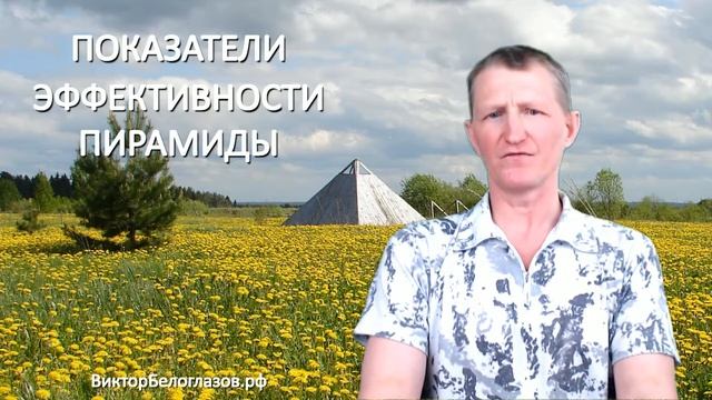 Показатели ЭФФЕКТИВНОСТИ ПИРАМИДЫ. Виктор Белоглазов | Piramids