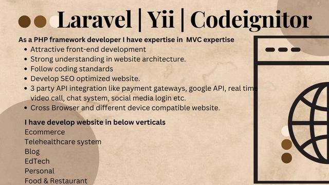 Mohit : React | YII2 | Laravel | Angular | PHP Full Stack Developer