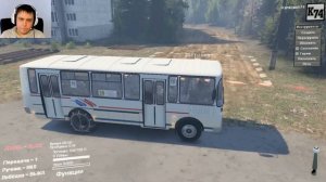 SpinTires обзор модов ( ПАЗ - 4334 для 23.10.15 )