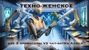 Технооптимисты: Техно-женское: две Х хромосомы vs чат-ботКа Алиса (выпуск 32)