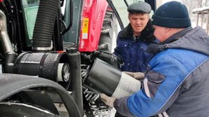 Китайский трактор спешит на помощь. Новая отгрузка YTO 1304