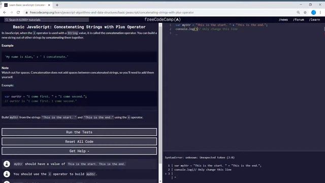 ? Basic Javascript | ALL SOLUTIONS (Part 1/3) | freeCodeCamp